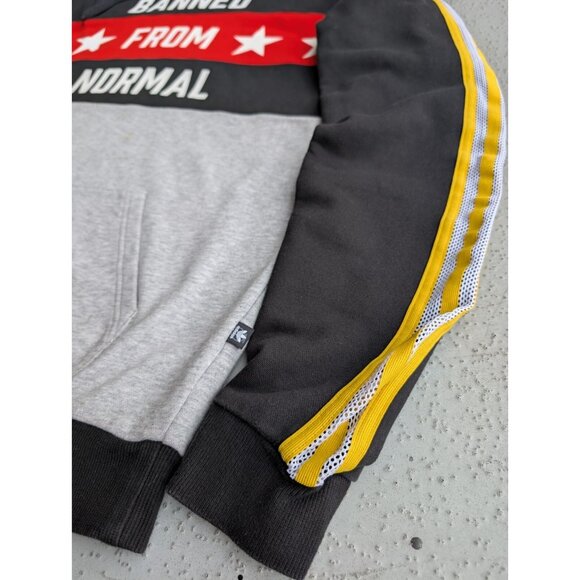 adidas ORIGINALS Rita Ora Banned From Normal LION HOODIE size S-M oversize women - Picture 5 of 7